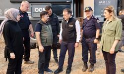 VALİ SÖZER, 2 BİN HEKTAR ALANDA YANGININ DEVAM ETTİĞİNİ AÇIKLADI