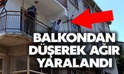 EMEKLİ ÖĞRETMEN BALKONDAN DÜŞEREK AĞIR YARALANDI