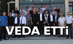 SÖĞÜT MUHTARLARINDAN KAYMAKAM TUNCER'E VEDA YEMEĞİ