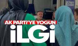 AK PARTİ BİLECİK'TE ÜYELİK STANDINA YOĞUN İLGİ