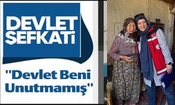 90 YAŞINDAKİ HİKMET TEYZEYE DEVLET ŞEFKATİ