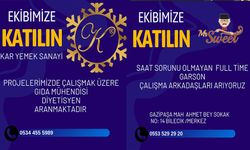 BİZİMLE ÇALIŞMAK İSTER MİSİNİZ?