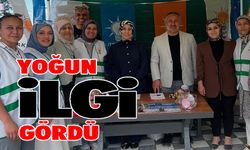 VATANDAŞLARDAN YOĞUN İLGİ GÖRDÜ