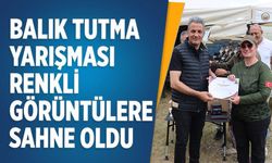 PELİTÖZÜ GÖLPARK'TA ‘TURNA BALIK AVI YARIŞMASI' DÜZENLENDİ