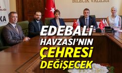 BİLECİK'TE "EDEBALİ HAVZASI" PROJESİ YENİ YÜZÜNE KAVUŞUYOR