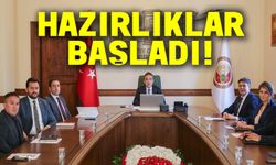 HAZIRLIKLAR BAŞLADI