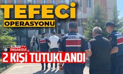 JANDARMADAN TEFECİLERE YÖNELİK OPERASYON