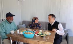 KAŞIKÇI KÖYÜ'NDE YANGIN MAĞDURLARINA DEVLET DESTEĞİ