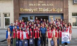 GÖNÜLLE GENÇLER İL EMNİYET MÜDÜRÜ YILMAZ'I ZİYARET ETTİ