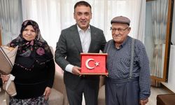 BİLECİK VALİSİ SÖZER ŞEHİT AİLESİ İLE BİR ARAYA GELDİ