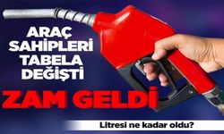 MOTORİNE ZAM GELDİ