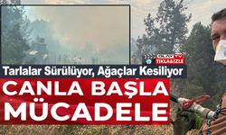 ALEVLERİN ÖRENKÖY'E ULAŞMAMASI İÇİN CANLA BAŞLA ÇALIŞIYORLAR