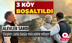 BİLECİK'E SIÇRAYAN ORMAN YANGININDA 3 KÖY DAHA BOŞALTILDI
