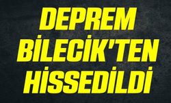 GEMLİK'TE MEYDANA GELEN DEPREM BİLECİK'TE DE HİSSEDİLDİ