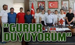 JUDONUN YILDIZLARI BAŞARILARINI İL MÜDÜRÜ DEMİR'İ İLE PAYLAŞTI