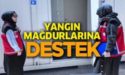 SHM'DEN YANGIN MAĞDURLARINA DESTEK