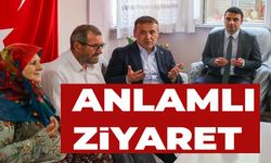 VALİ SÖZER ŞEHİT OSMAN ER’İN AİLESİNİ ZİYARET ETTİ