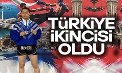 PAZARYERİ SPORLU FATMAGÜL YAĞCI, TÜRKİYE İKİNCİSİ OLDU