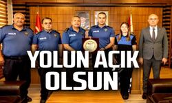 İL EMNİYET MÜDÜRÜ YILMAZ'DAN TEŞEKKÜR PLAKETİ
