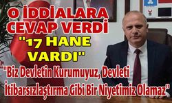 BAŞKAN TORUN İDDİALARA CEVAP VERDİ