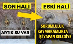 ERTUĞRULGAZİ TÜRBESİ ÖNÜNDEKİ TARİHİ ÇEŞMELERE BAKIM YAPILDI