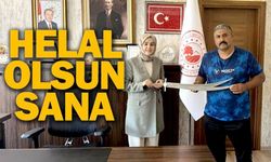 YANGIN BÖLGESİNDE GÖNÜLLÜ MÜCADELE EDENLER TEBRİK