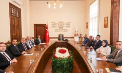 İLÇE KAYMAKAMLARIYLA ASAYİŞ ZİRVESİ