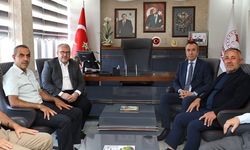 AK PARTİ HEYETİ TARIM VE ORMAN İL MÜDÜRÜ AYVALIK'I HAYIRLI OLSUN ZİYARETİ