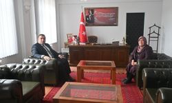 İNHİSAR KAYMAKAMI MÜCAHİT ÜNAL'A HAYIRLI OLSUN ZİYARETLERİ SÜRÜYOR