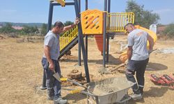 ÇOCUKLAR İÇİN 14 KÖYE YENİ OYUN PARKI