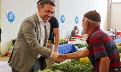 VALİ SÖZER, PAZARCI ESNAFI İLE BİR ARAYA GELDİ