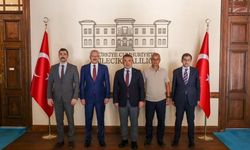 VALİ FAİK OKTAY SÖZER'E ÖNEMLİ ZİYARET