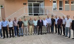 YENİPAZAR KAYMAKAMI UÇAR, KÖY MUHTARLARIYLA BİR ARAYA GELDİ