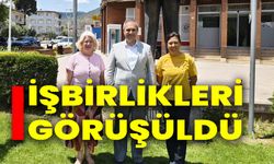 İKİ BELEDİYE ARASINDA YAPILACAK İŞBİRLİKLERİ GÖRÜŞÜLDÜ