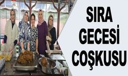 HUZUREVİNDE SIRA GECESİ COŞKUSU