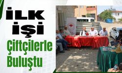 İL MÜDÜRÜ ÇETİN AYVALIK, ÇAKIRPINAR KÖYÜ ÇİFTÇİLERİYLE BULUŞTU