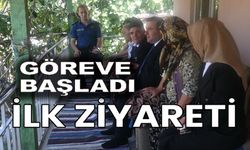 GÖREVE BAŞLADI İLK DURAĞI ŞEHİT YAKINI VE GAZİ OLDU