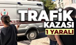 MEYDANA GELEN TRAFİK KAZASINDA 1 KİŞİ YARALANDI