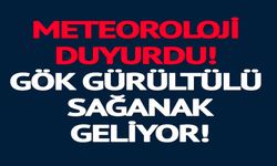 METEOROLOJİ DUYURDU GÖK GÜRÜLTÜLÜ SAĞANAK GELİYOR