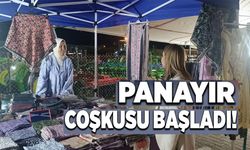 PAZARYERİ'NDE KURULAN PANAYIRIN İLK GÜNÜ ZİYARETÇİ AKININA UĞRADI