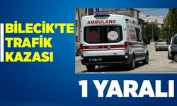 TRAFİK KAZASI, 1 YARALI