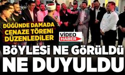 DAMADA ÖLMEDEN CENAZE TÖRENİ DÜZENLEDİLER