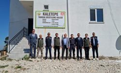 KAYMAKAM ÖZTÜRK KALETEPE YANGIN KULESİNİ İNCELEDİ