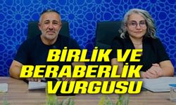 AK PARTİ'DE GÜNDEM BİRLİK VE BERABERLİK