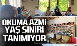 KÖY KADINLARINDAN KİTAP OKUMA ETKİNLİĞİ