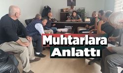 MUHTARLARA 'İKLİM AKILLI TARIM' ANLATILDI