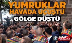 ERTUĞRULGAZİ TÜRBESİ ÖNÜNDE GERGİNLİK