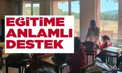 PAZARYERİ'NDE EĞİTİME ANLAMLI DESTEK