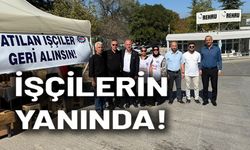 BAŞKAN TORUN, REHAU İŞÇİLERİNİN YANINDA
