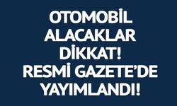 OTOMOBİL İTHALATINDA YENİ DÜZENLEME